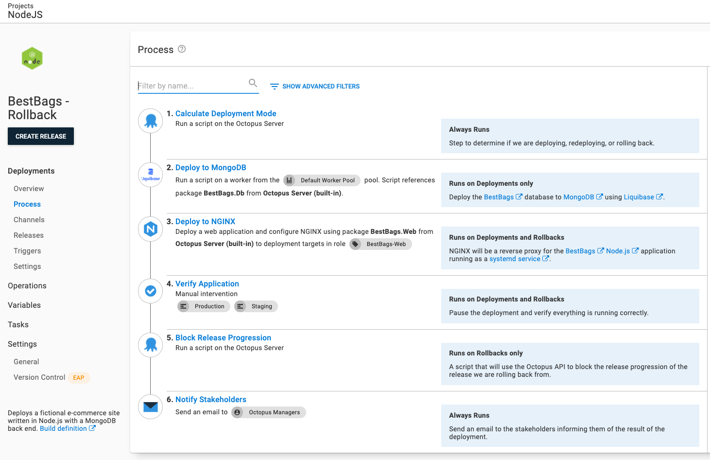 simple rollback for Windows deployment