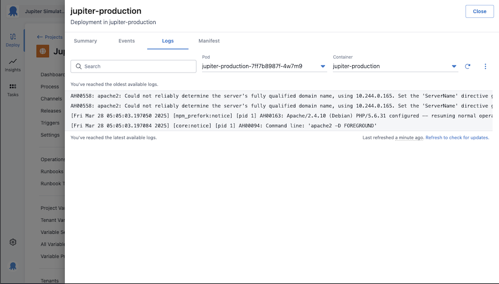 Object logs