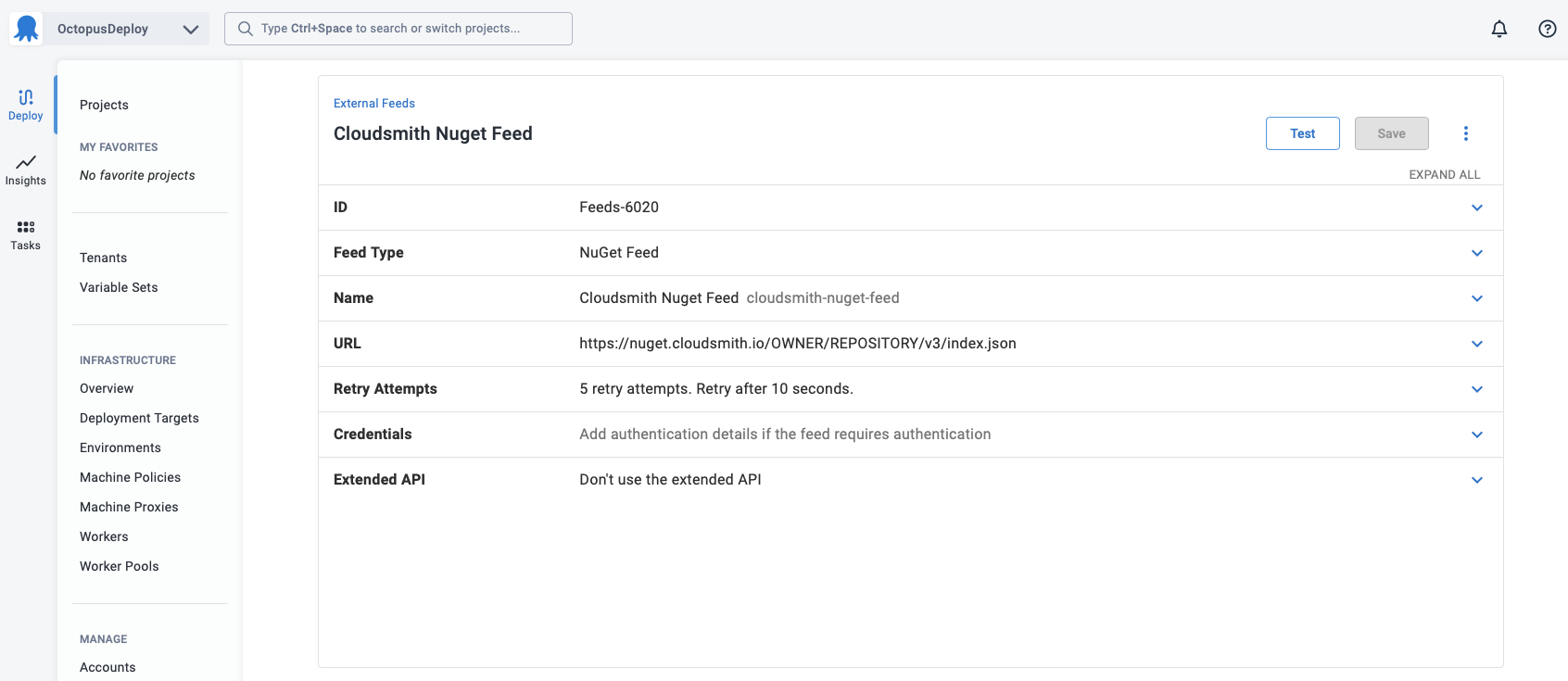 NuGet Feed Type